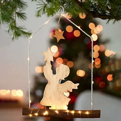 LED závěsná dekorace Anděl