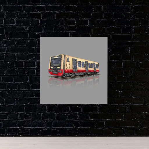 Obraz BR 484 – S-Bahn Berlin (Rozměr obrazu: 70x70)