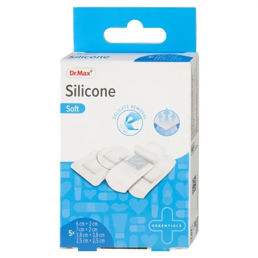 Dr. Max Silicone Ultra Sensitive náplasti 4 velikosti 20 ks