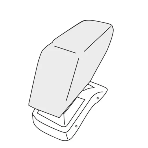 Loketní opěrka Ford Fiesta 2017-2023 (USB a AUX, adaptér)