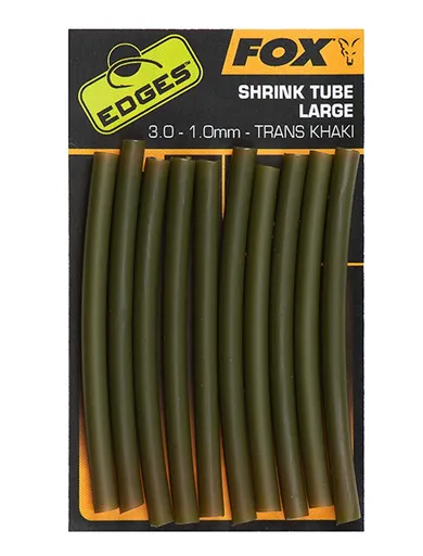 Fox Smršťovací hadičky Edges Shrink Tube 10ks - L 3 - 1mm,Fox Smršťovací hadičky Edges Shrink Tube 10ks - L 3 - 1mm