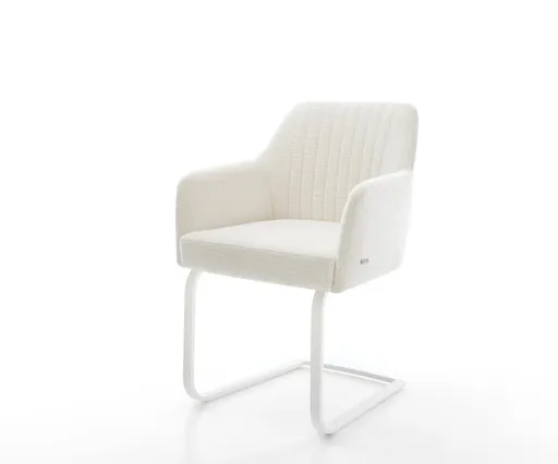 Jídelní židle Greg-Flex bouclé měkký béžová jídelní židle