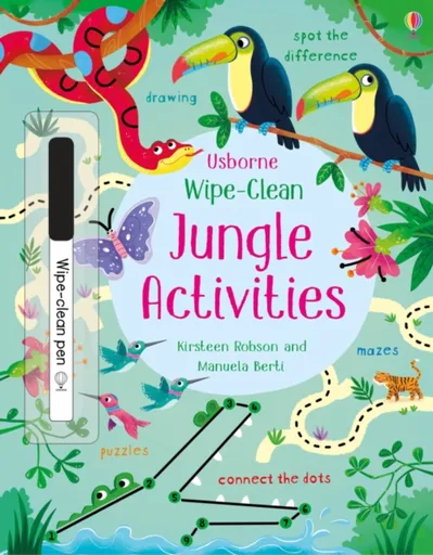 Wipe-Clean Jungle Activities - Kirsteen Robson
