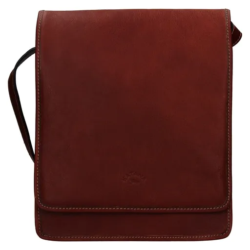 Pánská kožená taška Katana Krystof - koňak