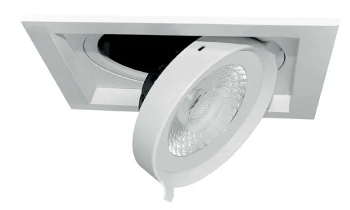 CENTURY SVÍTIDLO LED REGIA ZAPUŠTĚNÉ VÝKLOPNÉ 1 MODUL 175 mm 15W 4000K Ra95 1265Lm 38d DIMM IP20 CEN FSMD1-150140
