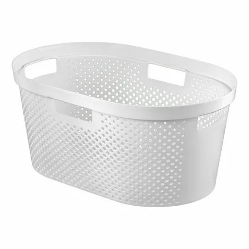 Curver Koš na čisté prádlo INFINITY 39 l, bílá