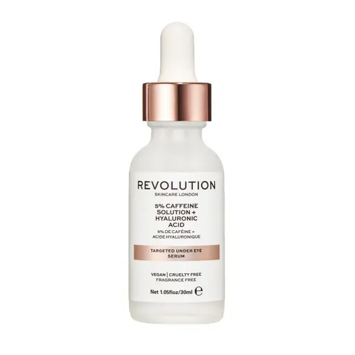 Revolution Targeted Under Eye Serum - 5% Caffeine Solution + Hyaluronic Acid Serum oční sérum 30 ml