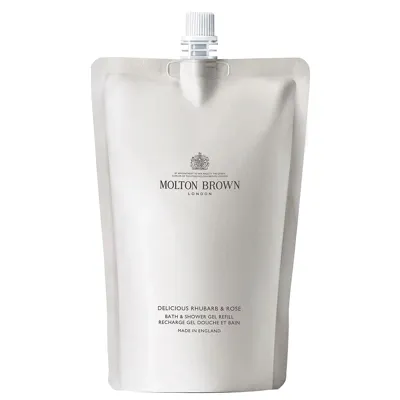 Molton Brown Náhradní náplň pro sprchový gel Delicious Rhubarb & Rose (Bath & Shower Gel Refill) 400 ml