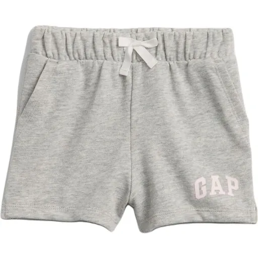 GAP LOGO Dívčí šortky, šedá, velikost 5Y