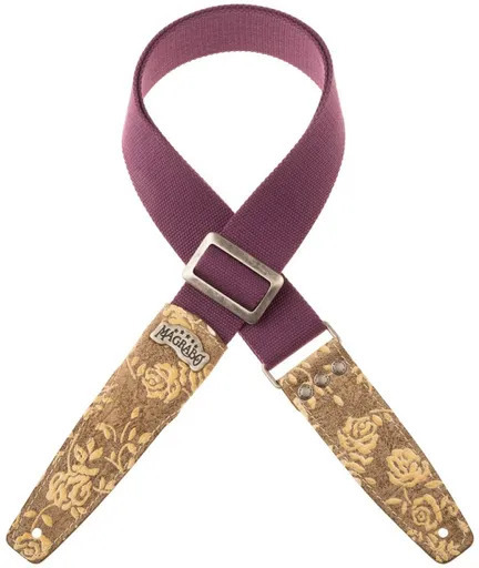 Magrabò Stripe SS Cotton Plum / Rosa Bianca 5 cm