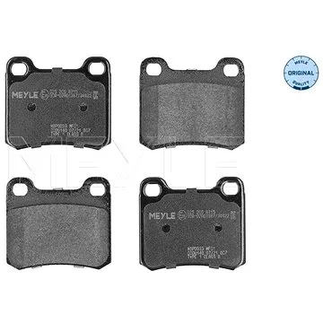 MEYLE Brzdové destičky zadní (0252068715)