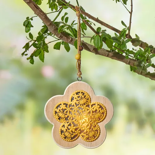 Závěsná LED dekorace Květina