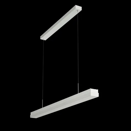 OSMONT MAT60058 MATAR LE2 závěsné plastové svítidlo bílá IP40 3000 K 20W LED