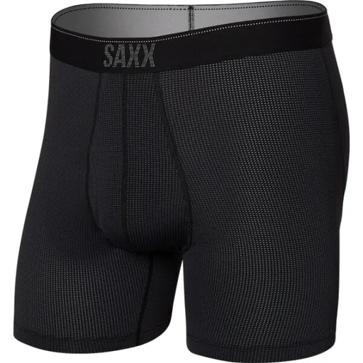 SAXX QUEST Pánské boxerky, černá, velikost XXL