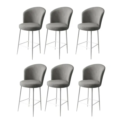 Sada barových židlí Alte Grey and White, 6 ks, 6 ks