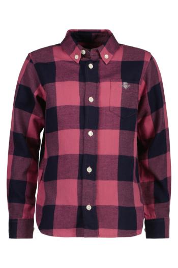 KOŠILE GANT CHECKED SHIELD LS SHIRT EVENING BLUE