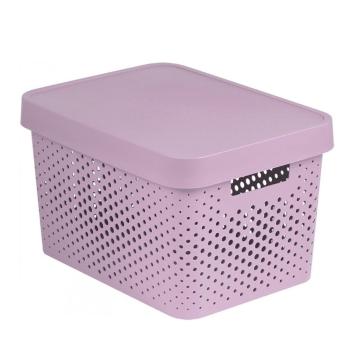 Cutie de depozitare Curver Infinity 17 l, roz, roz