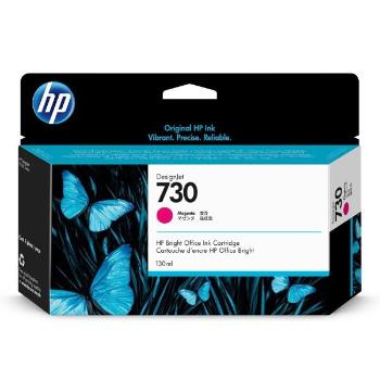 HP 730 P2V63A purpurová (magenta) originální cartridge