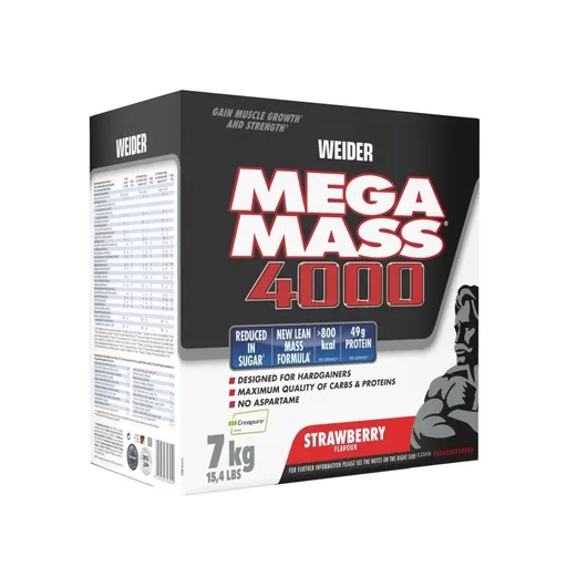WEIDER Giant Mega Mass 4000  strawberry 7000 g