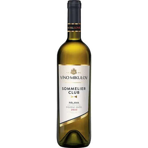 Víno Mikulov Sommelier Club Pálava 2023 pozdní sběr