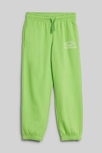 TEPLÁKY GANT ORIGINAL SPORTSWEAR SWEATPANTS SLIME GREEN