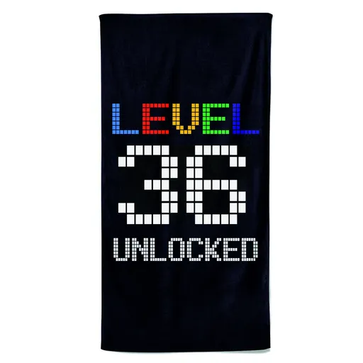 Osuška Level Unlocked (věk: 36, Velikost osušky: 70x140cm)