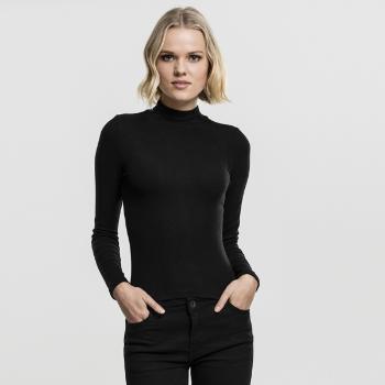 Urban Classics Ladies Turtleneck Longsleeve black