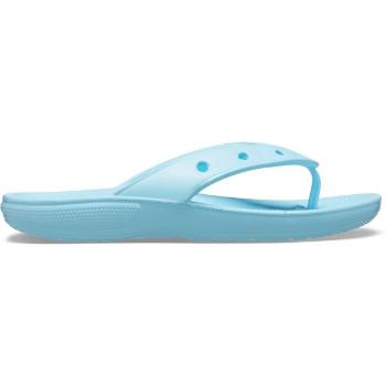 Crocs CLASSIC CROCS FLIP Uniszex flip-flop papucs, világoskék, méret 39/40