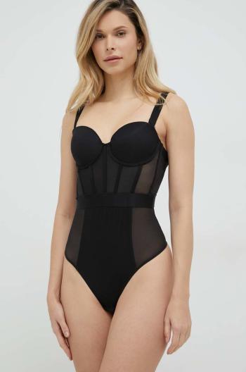 Body Dkny černá barva, DK6008