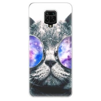 Odolné silikonové pouzdro iSaprio - Galaxy Cat - Xiaomi Redmi Note 9 Pro / Note 9S