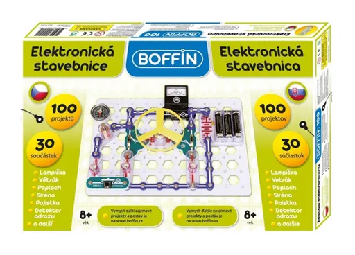 Elektronická stavebnice BOFFIN I 100