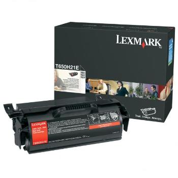 LEXMARK T650H21E - originální toner, černý, 25000 stran