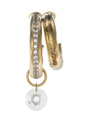 Guess Originální single náušnice Crazy Earrings JUBE03294JWYGT