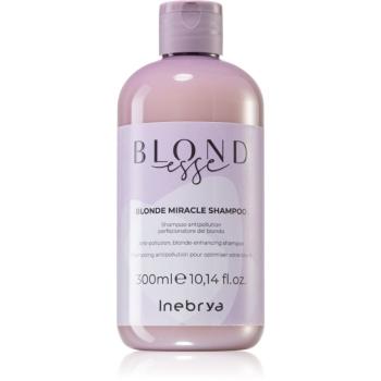 Inebrya BLONDesse Blonde Miracle Shampoo čiastiaci detoxikačný šampón pre blond vlasy 300 ml