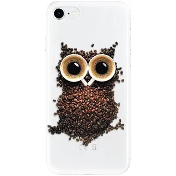 iSaprio Owl And Coffee pro iPhone SE 2020 (owacof-TPU2_iSE2020)