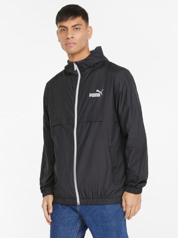 Puma Solid Windbreaker Bunda Černá