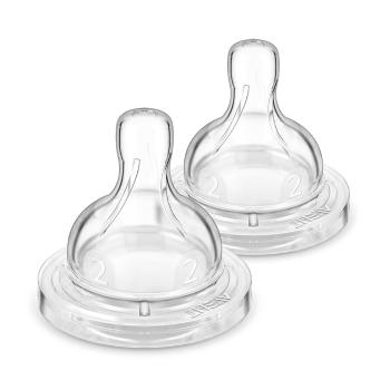 Philips Avent Dudlík na láhev Anti-colic pomalý průtok 1m+ 2 ks