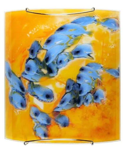 Nástěnná lampa 1xE27 žlutá RAFA