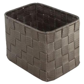 Úložný organizér do zásuvky Compactor TEX vysoký - 19 x 14 x 13 cm, Taupe (sivo-béžový)