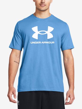 Under Armour UA Sportstyle Logo Update SS Triko Modrá