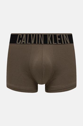 Boxerky Calvin Klein Underwear pánské, zelená barva, 000NB3836A