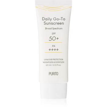 Purito Daily Go-To Sunscreen lehký ochranný krém na obličej SPF 50+ 60 ml