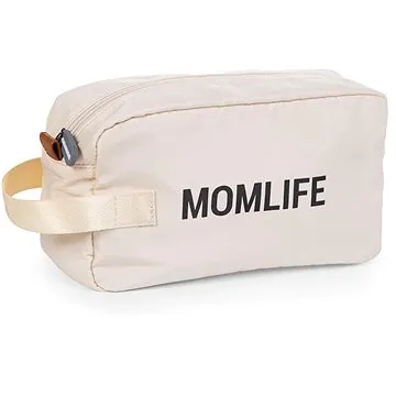 CHILDHOME Toaletní taška Momlife Off White Black (5420007158842)