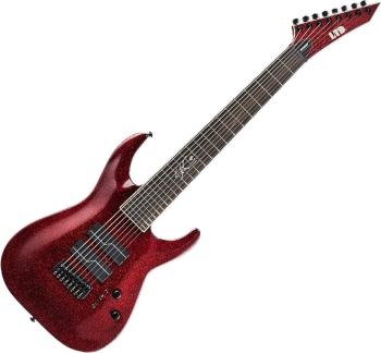 ESP LTD SC-608 Baritone Stephen Carpenter Signature Red Sparkle 8-strunná elektrická kytara