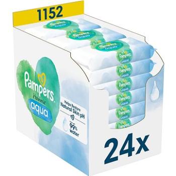 PAMPERS Harmonie Aqua Plastic Free 1152 ks (24× 48 ks) (8006540811276)