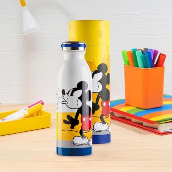 Egan Nerezová láhev Mickey, žlutá