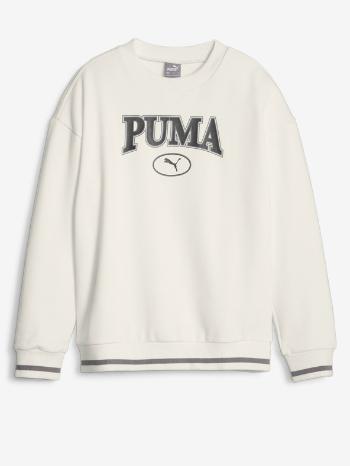 Puma Squad Crew Mikina dětská Bílá