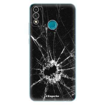 Odolné silikonové pouzdro iSaprio - Broken Glass 10 - Honor 9X Lite