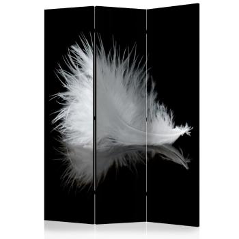 Paraván White feather Dekorhome 135x172 cm (3-dílný)