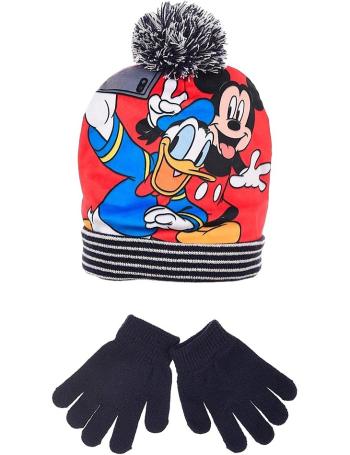 Mickey mouse set čepice a rukavic pro kluky vel. 52